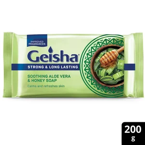 Geisha Soap Aloe Vera & Honey 200g