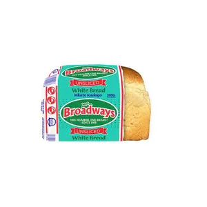 Broadways White Unsliced Bread  200G